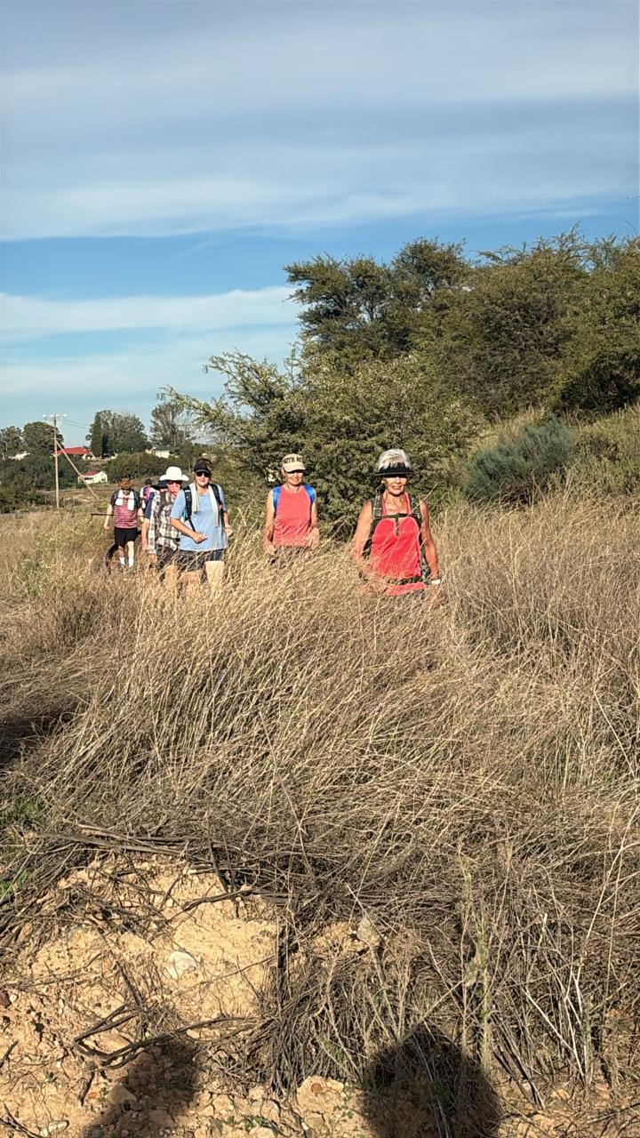Stappers in die lang gras